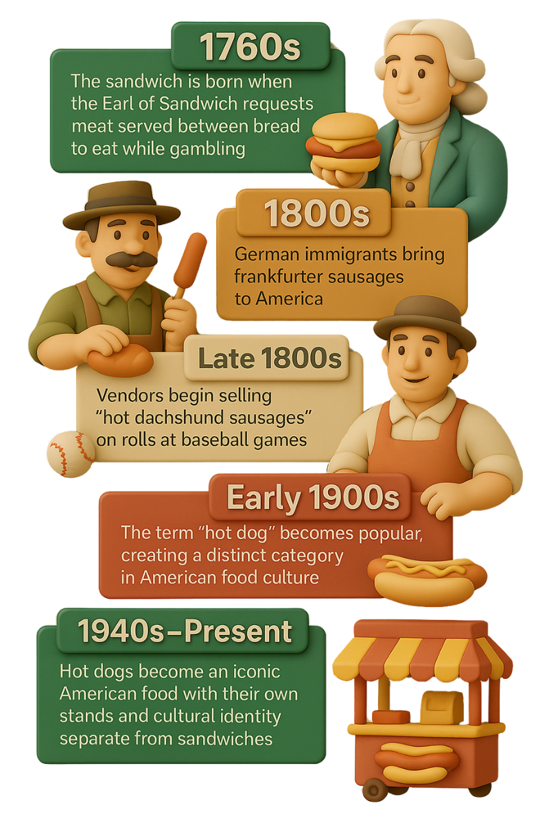Hot Dog History Timeline